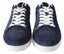 Jimmy Choo Schicke Slip-On Sneakers aus blauem Denim-Wildleder