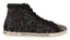 Dolce & Gabbana Elegante Graue High Top Sneakers