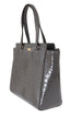 Kate Spade Chic Elissa Gray Lederhandtasche