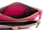 Versace Elegante rosa Lederbeutel-Clutch