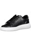 Calvin Klein Elegante schwarze kontrastierende Schnürsenkel-Sneakers