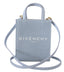 Givenchy Schicke wolkenblaue Mini-Tasche aus Baumwolle