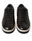 Dolce & Gabbana Elegante Low-Top-Sneakers aus exotischem Leder