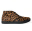 Dolce & Gabbana Elegante Mid-Top-Sneakers mit Leopardenmuster