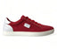 Dolce & Gabbana Elegante rot-weiße Low-Top-Sneakers