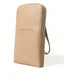 Dolce & Gabbana Elegante Beige Leder Crossbody Handytasche