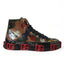 Dolce & Gabbana Mehrfarbige High-Top-Sneakers mit Luxus-Appeal