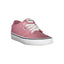 Vans Schicke rosa Sneakers mit kontrastierenden Schnürsenkeln