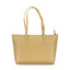 Coccinelle Beige Lederhandtasche