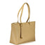 Coccinelle Beige Lederhandtasche