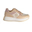 Laura Biagiotti Beige Plateau Sneaker