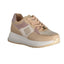 Laura Biagiotti Beige Plateau Sneaker