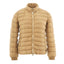 Woolrich Beigefarbener schicker Wintermantel aus Polyamid