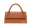 Jacquemus Braune Lederhandtasche