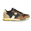 Blauer brauner Polyester Sneaker