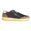 Blauer Brauner Polyester Sneaker