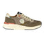 Blauer Brauner Polyester Sneaker