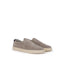 Brunello Cucinelli graue Slip-On Leder Sneaker