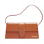 Jacquemus Braune Lederhandtasche