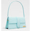 Jacquemus Hellblaue Lederhandtasche