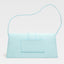 Jacquemus Hellblaue Lederhandtasche