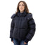 Add Blaue Damen-Jacke wasserabweisend