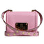 Dolce & Gabbana Baby Pink LOLA Leather Studded Crossbody Strap Bag