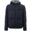 Herno Marineblaue Baumwolljacke