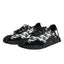 Dolce & Gabbana Black Logo Lace Up Low Top NS1 Sneakers Shoes