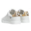 Dolce & Gabbana White Leather Portofino Low Top Sneaker Shoes