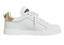 Dolce & Gabbana White Leather Portofino Low Top Sneaker Shoes