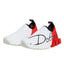 Dolce & Gabbana White Red Low Top Sorrento Men Sneakers Shoes