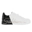 Dolce & Gabbana White Black Portofino Low Top Sneakers Shoes