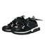 Dolce & Gabbana Black Mesh Sorrento Trekking Sneakers Shoes