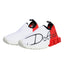 Dolce & Gabbana White Red Low Top Sorrento Men Sneakers Shoes