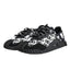 Dolce & Gabbana Black Logo Lace Up Low Top NS1 Sneakers Shoes