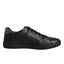 Dolce & Gabbana Black Leather Heart Embellished Sneakers Shoes