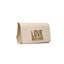 Love Moschino Beige Polyethylen Umhängetasche