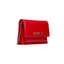 Love Moschino Rote Polyethylen-Kreuztasche