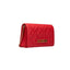 Love Moschino Rote Polyethylen-Kreuztasche