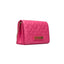 Love Moschino Fuchsia Polyethylen Crossbody Tasche